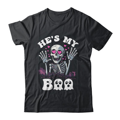 He's My Boo Matching Halloween Costume Couples She's My Boo Shirt & Hoodie | siriusteestore