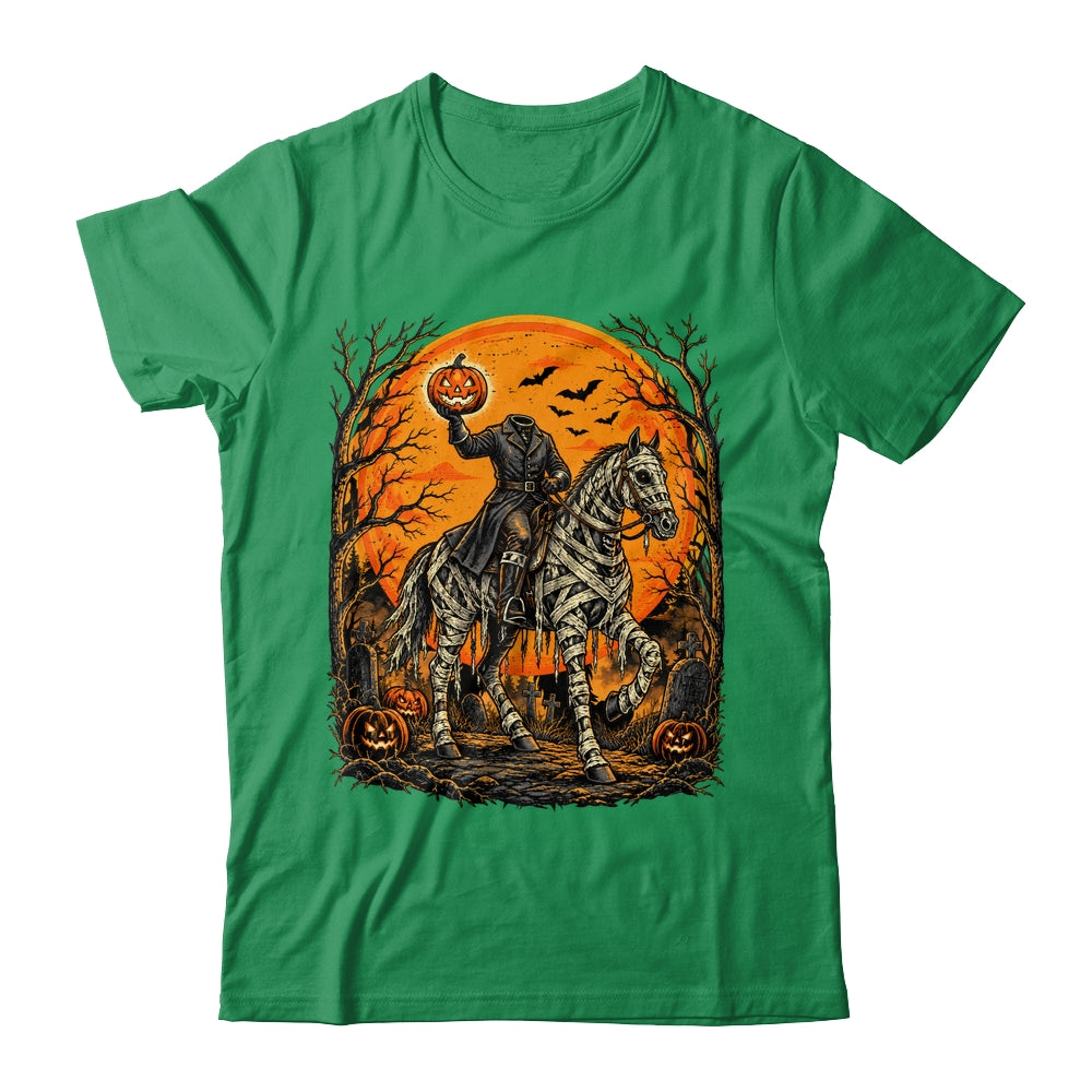 Headless Knight On Horse Pumpkin Halloween Costume Men Shirt & Sweatshirt | siriusteestore