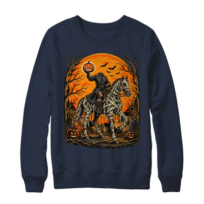 Headless Knight On Horse Pumpkin Halloween Costume Men Shirt & Sweatshirt | siriusteestore
