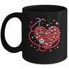 Health Care Stethoscope Medical Staff Nurse Nursing Heart Mug | siriusteestore