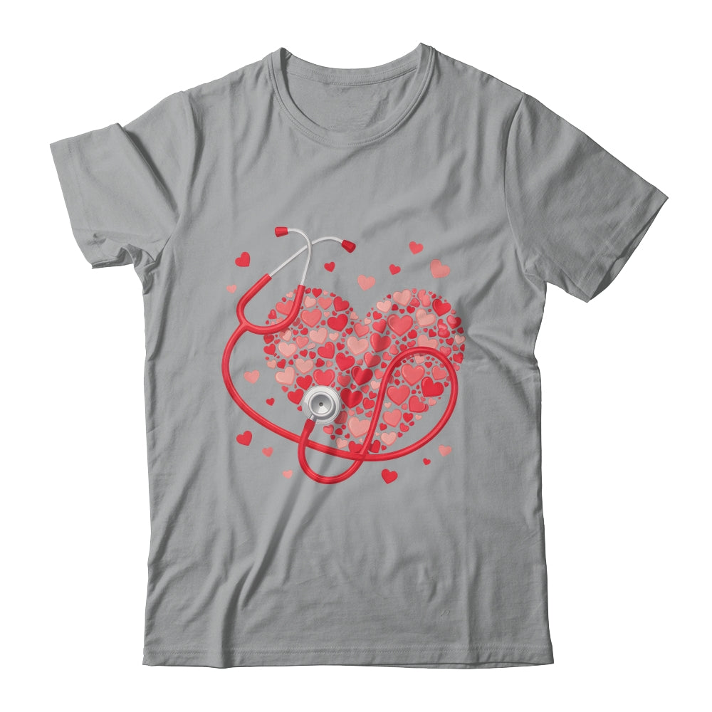 Health Care Stethoscope Medical Staff Nurse Nursing Heart Shirt & Tank Top | siriusteestore