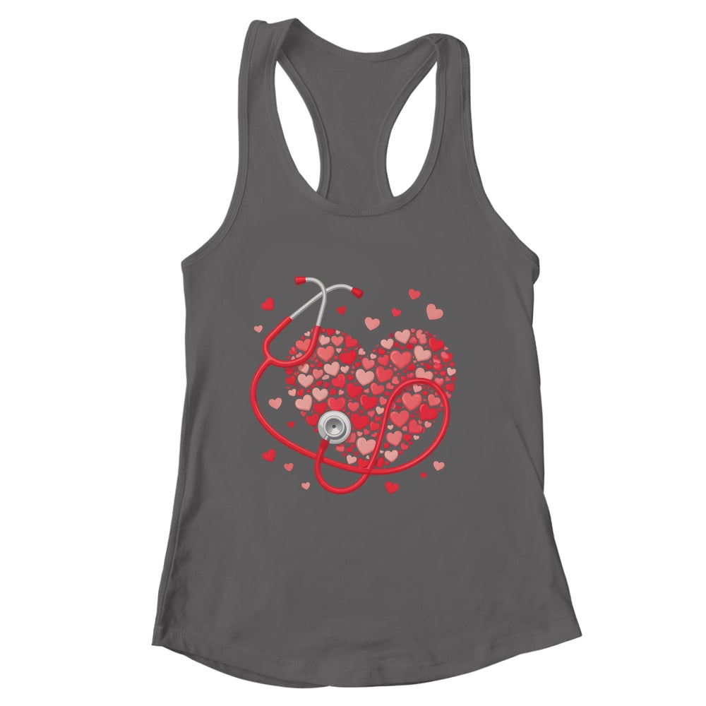 Health Care Stethoscope Medical Staff Nurse Nursing Heart Shirt & Tank Top | siriusteestore