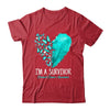 Heart I'm A Survivor Cervical Cancer Awareness Month Shirt & Hoodie | siriusteestore