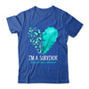 Heart I'm A Survivor Cervical Cancer Awareness Month Shirt & Hoodie | siriusteestore