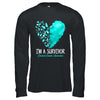 Heart I'm A Survivor Cervical Cancer Awareness Month Shirt & Hoodie | siriusteestore