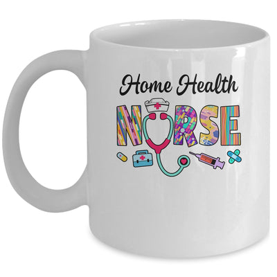 Heart Stethoscope Home Health Nurse Nursing Design For Women Mug | siriusteestore