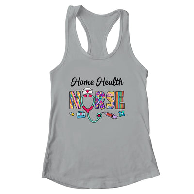 Heart Stethoscope Home Health Nurse Nursing Design For Women Shirt & Tank Top | siriusteestore