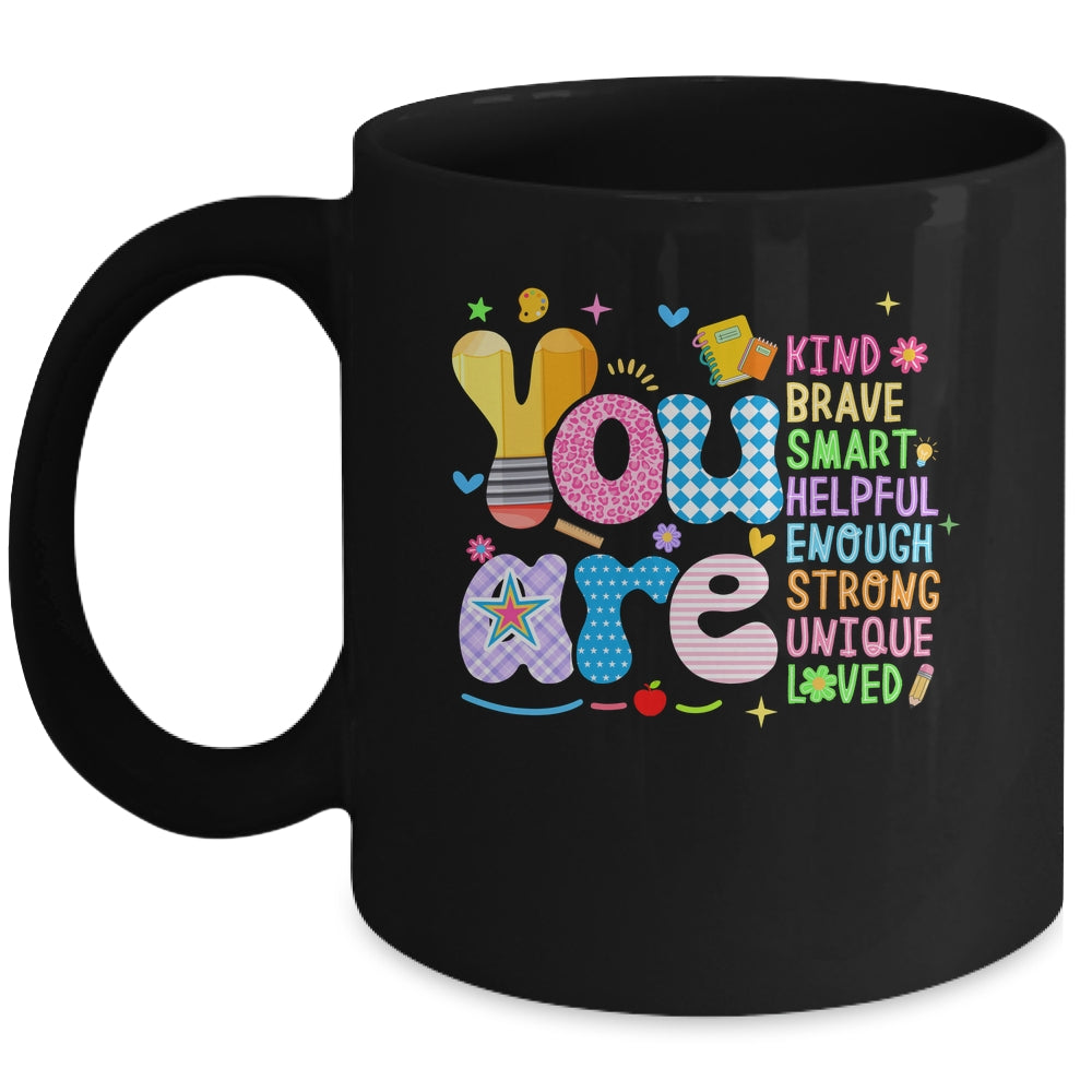 Hello Back To School You Are Kind Teacher 1st Day Of School Mug | siriusteestore