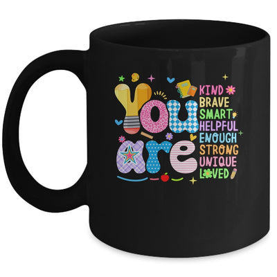 Hello Back To School You Are Kind Teacher 1st Day Of School Mug | siriusteestore