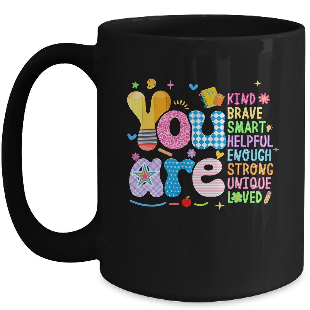 Hello Back To School You Are Kind Teacher 1st Day Of School Mug | siriusteestore