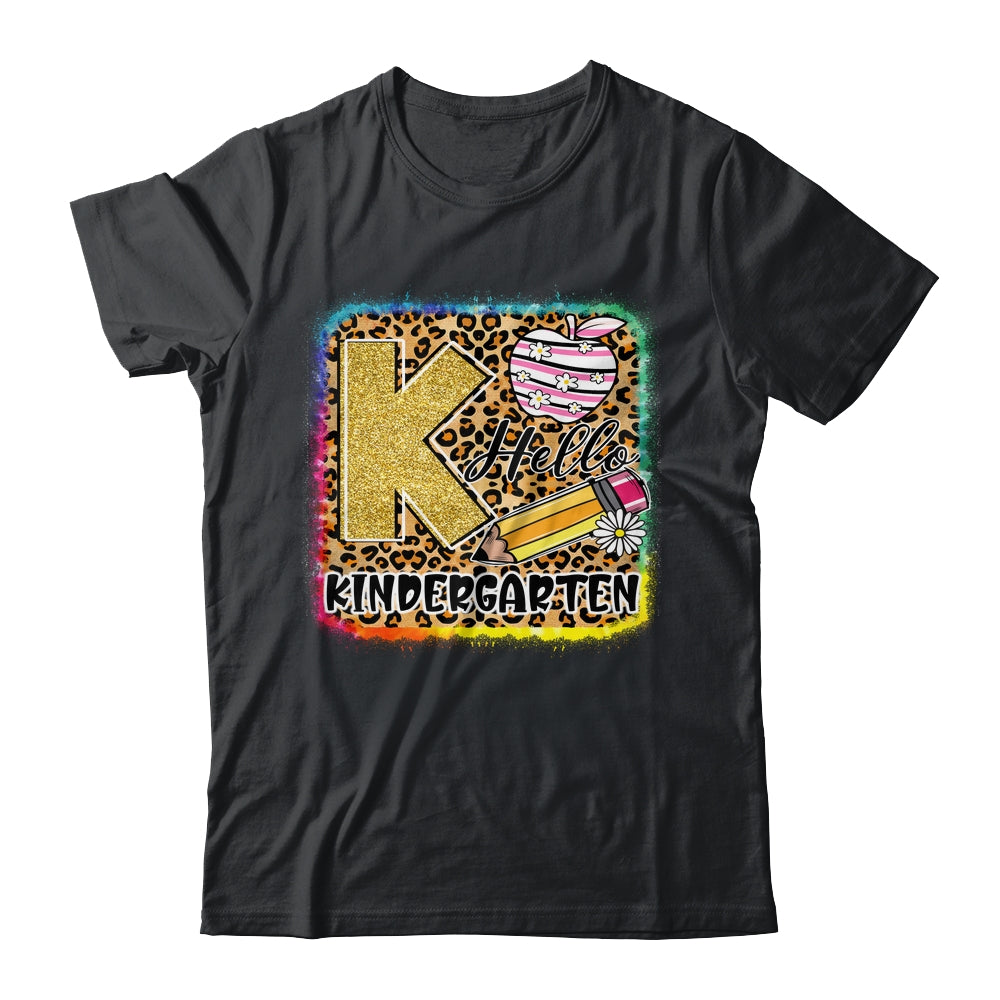Hello Kindergarten Back To School Kindergarten Teacher Girl Shirt & Hoodie | siriusteestore