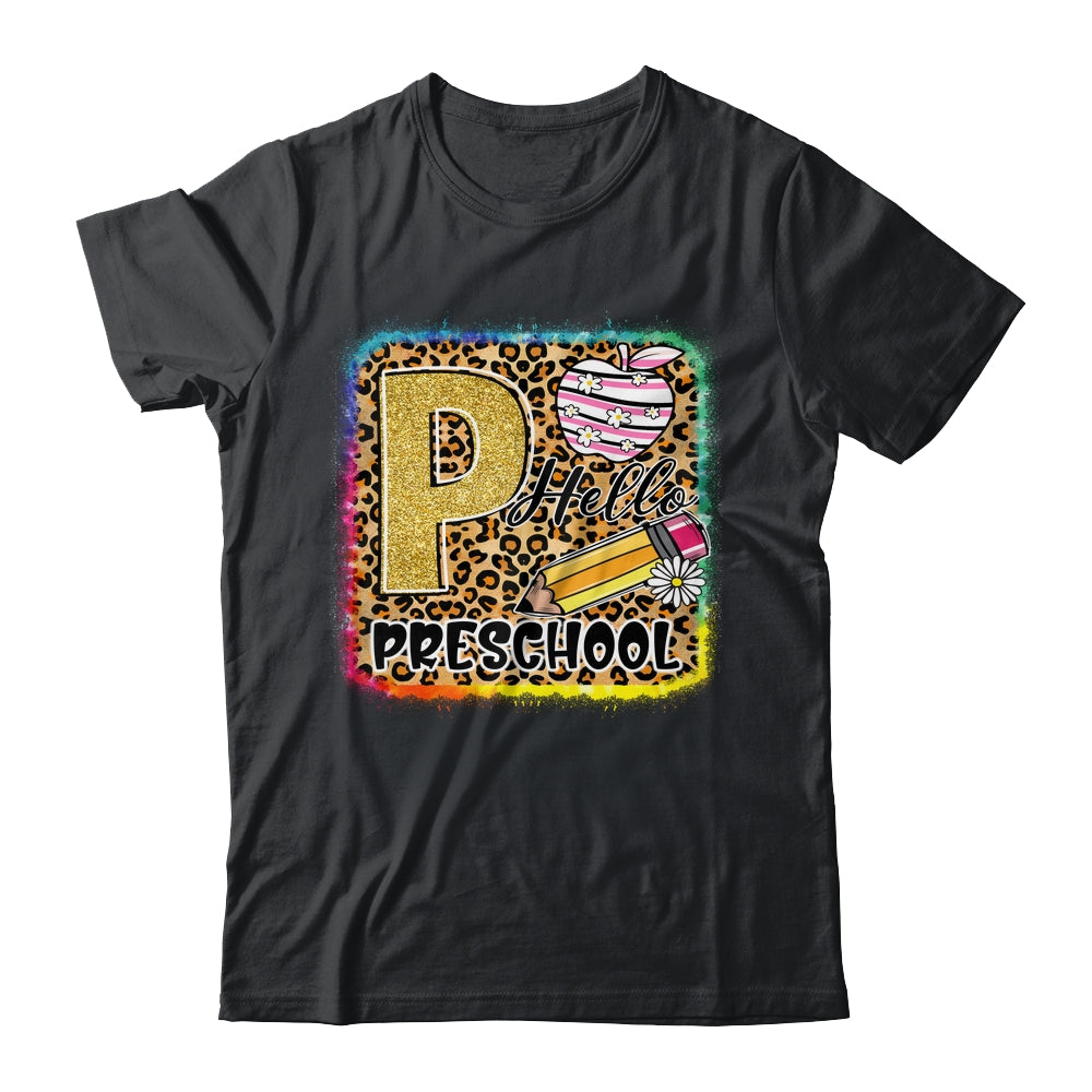 Hello Preschool Back To School Kindergarten Teacher Girl Shirt & Hoodie | siriusteestore