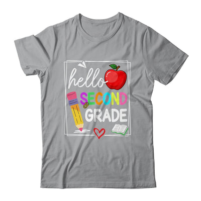 Hello Second Grade Team 2nd Grade Back To School Teacher Kid Shirt & Hoodie | siriusteestore
