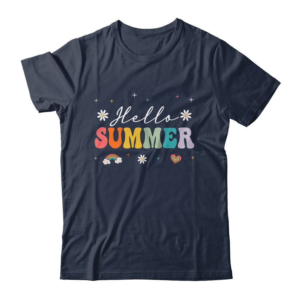 Hello Summer Cute Design Summer Vacation For Women Girl Shirt & Tank Top | siriusteestore