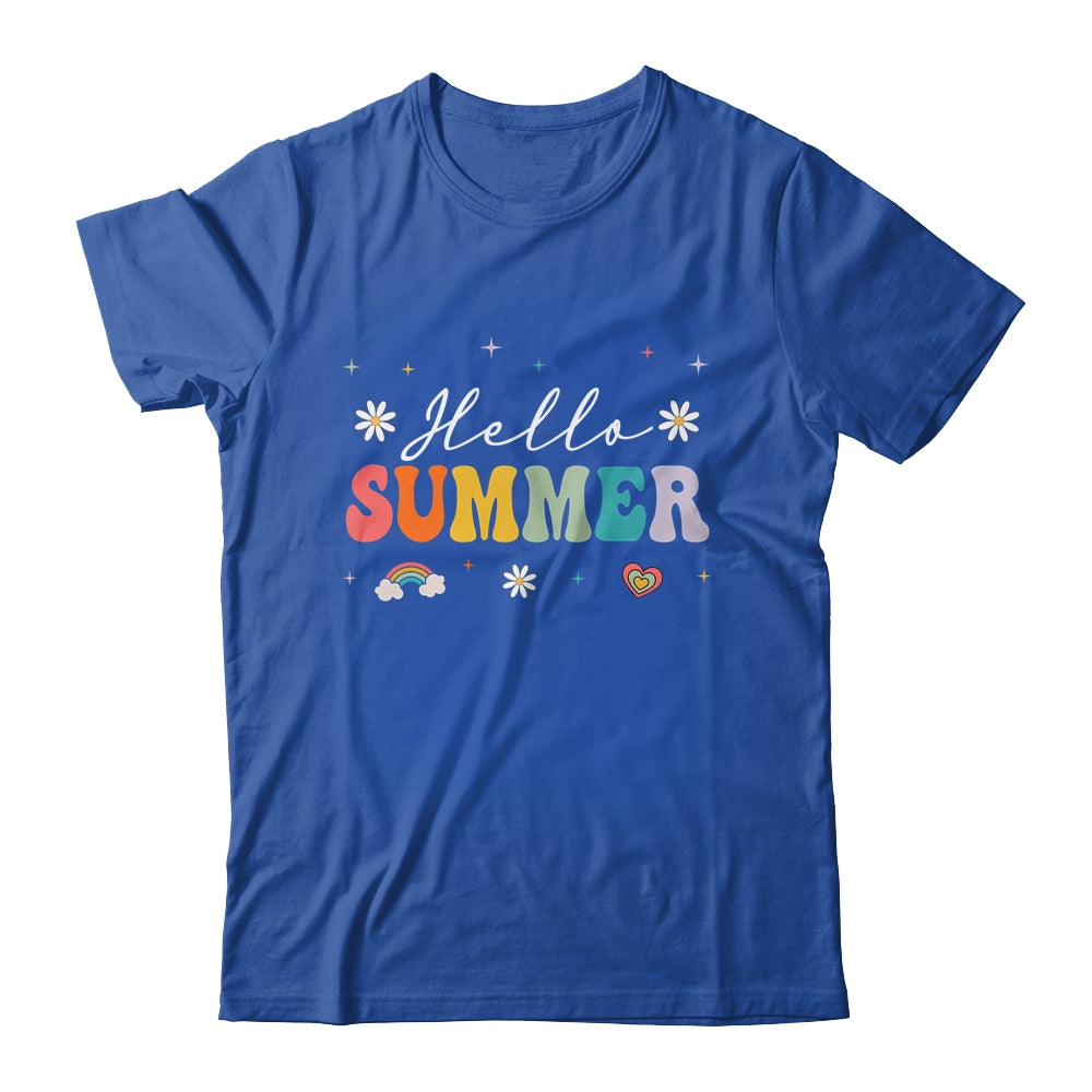 Hello Summer Cute Design Summer Vacation For Women Girl Shirt & Tank Top | siriusteestore