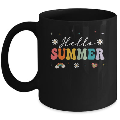 Hello Summer Cute Design Summer Vacation For Women Girl Mug | siriusteestore