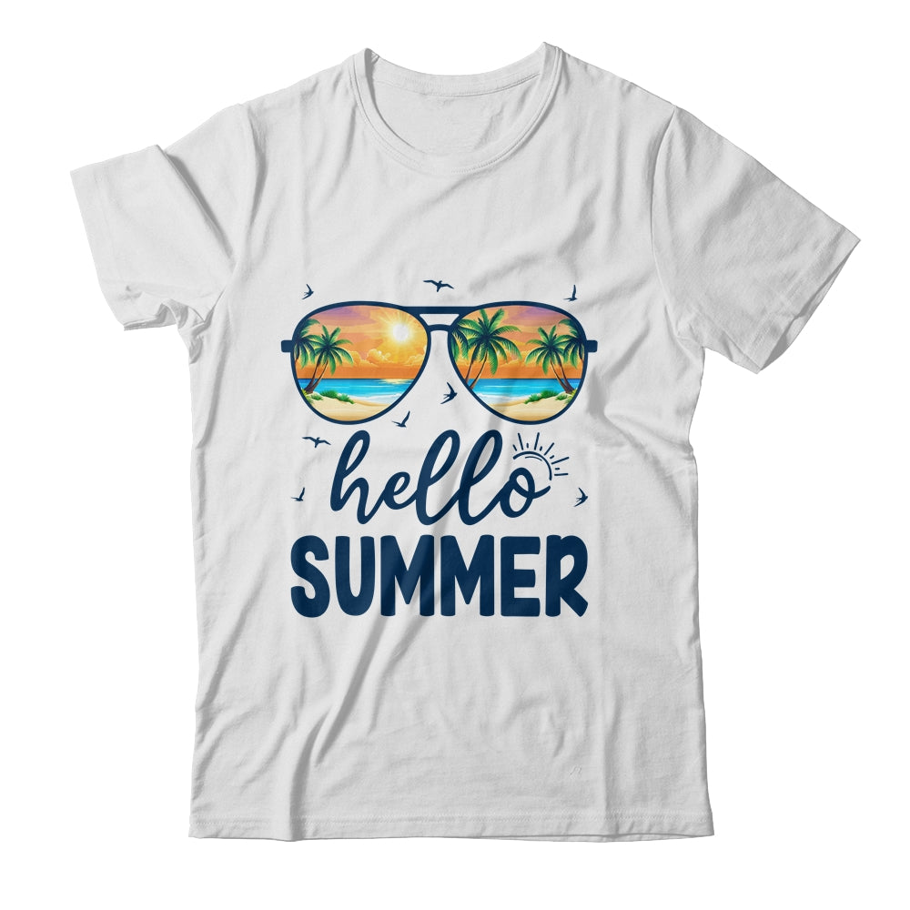 Hello Summer Happy Last Day Of School For Teacher Student Shirt & Tank Top | siriusteestore