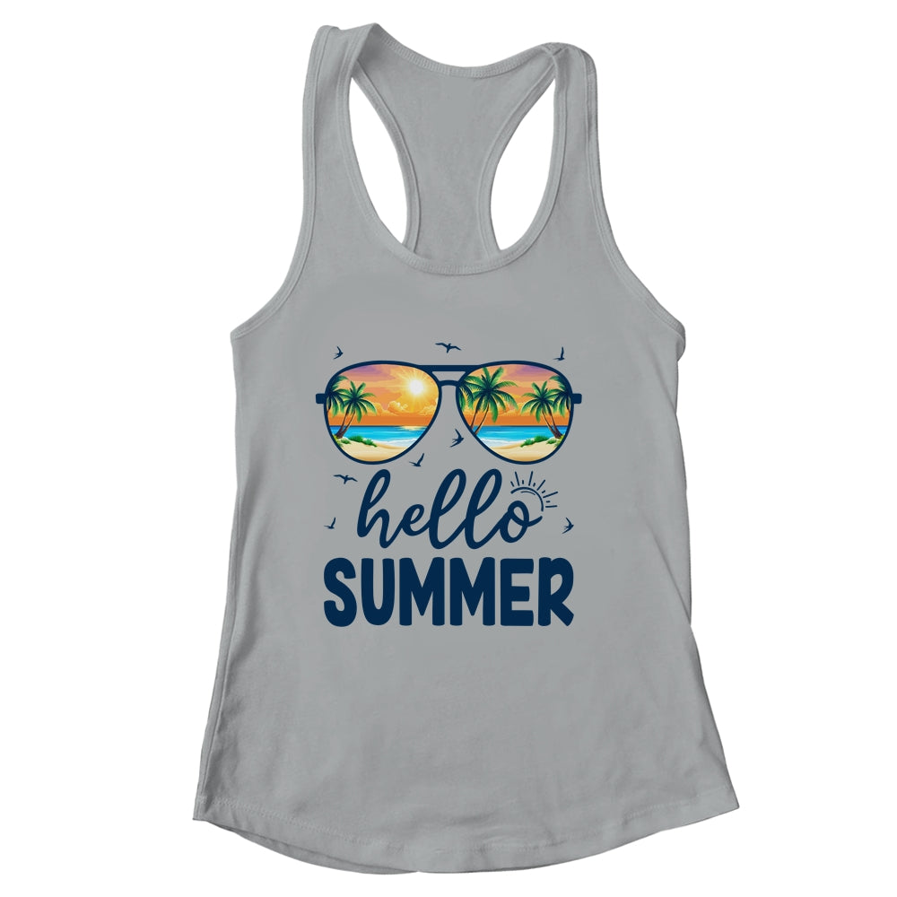 Hello Summer Happy Last Day Of School For Teacher Student Shirt & Tank Top | siriusteestore
