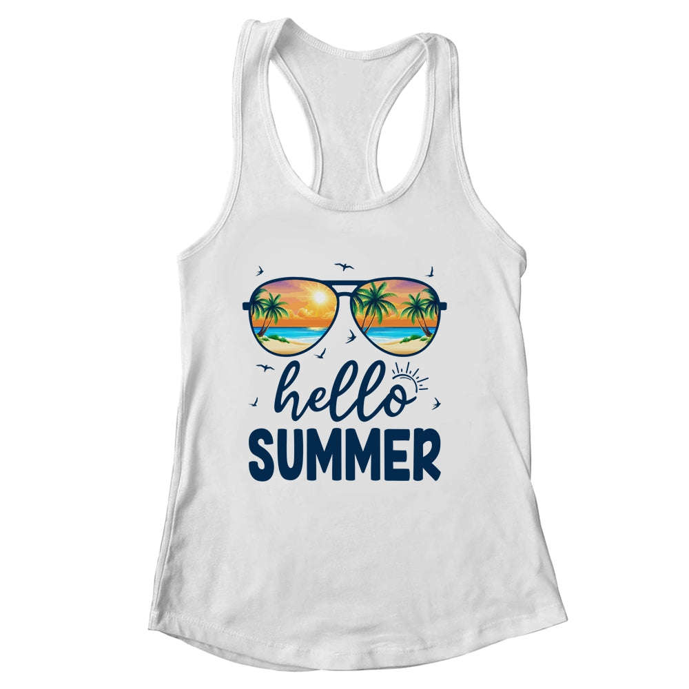 Hello Summer Happy Last Day Of School For Teacher Student Shirt & Tank Top | siriusteestore