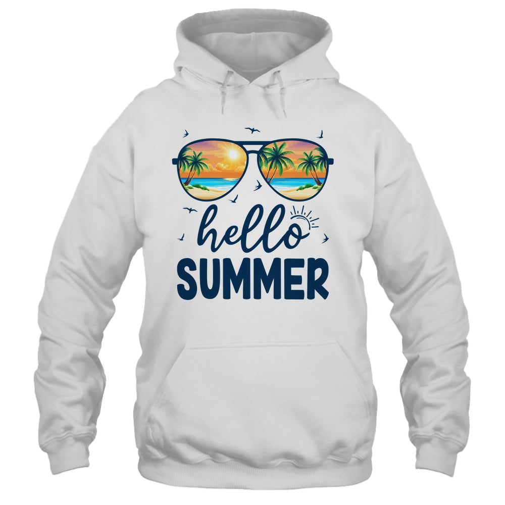 Hello Summer Happy Last Day Of School For Teacher Student Shirt & Tank Top | siriusteestore