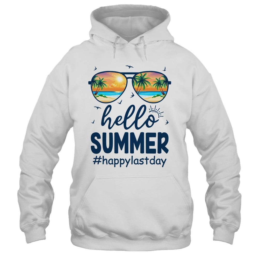 Hello Summer Happy Last Day Of School Teacher Student Shirt & Tank Top | siriusteestore