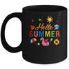 Hello Summer Happy Last Day School Summer Vacation For Kids Mug | siriusteestore