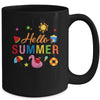 Hello Summer Happy Last Day School Summer Vacation For Kids Mug | siriusteestore