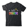 Hello Summer Ice Cream Family Vacation Popsicle Ice Beach Shirt & Tank Top | siriusteestore