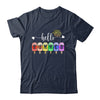 Hello Summer Ice Cream Family Vacation Popsicle Ice Beach Shirt & Tank Top | siriusteestore