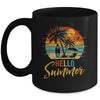 Hello Summer Retro Beach Vacation Family Matching Men Women Mug | siriusteestore