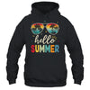 Hello Summer Retro Happy Summer Vacation Beach Men Women Shirt & Tank Top | siriusteestore