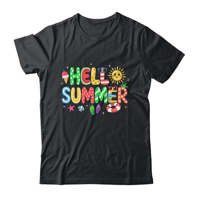 Hello Summer Vacation Ice Cream Popsicle Watermelon Beach Shirt & Tank Top | siriusteestore