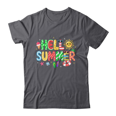 Hello Summer Vacation Ice Cream Popsicle Watermelon Beach Shirt & Tank Top | siriusteestore