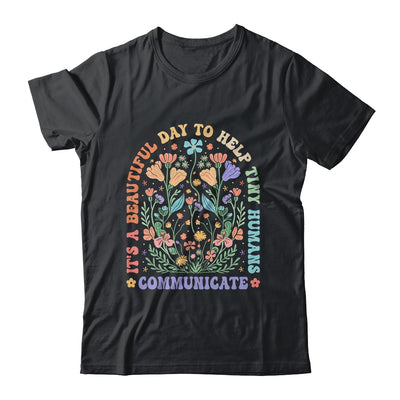 Help Tiny Humans Communicate Speech Language Pathologist SLP Shirt & Tank Top | siriusteestore