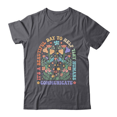Help Tiny Humans Communicate Speech Language Pathologist SLP Shirt & Tank Top | siriusteestore