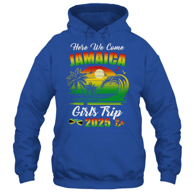Here We Come 2025 Jamaica Girls Trip Summer Vacation Funny Shirt & Tank Top | siriusteestore