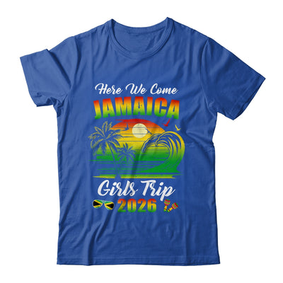 Here We Come 2026 Jamaica Girls Trip Summer Vacation Funny Shirt & Tank Top | siriusteestore