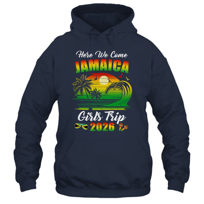 Here We Come 2026 Jamaica Girls Trip Summer Vacation Funny Shirt & Tank Top | siriusteestore