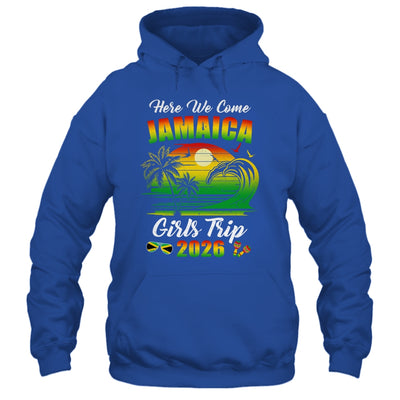 Here We Come 2026 Jamaica Girls Trip Summer Vacation Funny Shirt & Tank Top | siriusteestore