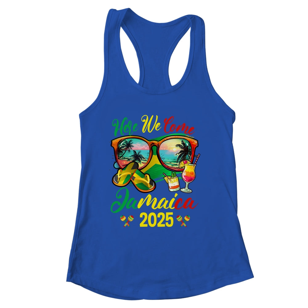 Here We Come Jamaica 2025 Family Vacation Matching Group Shirt & Tank Top | siriusteestore