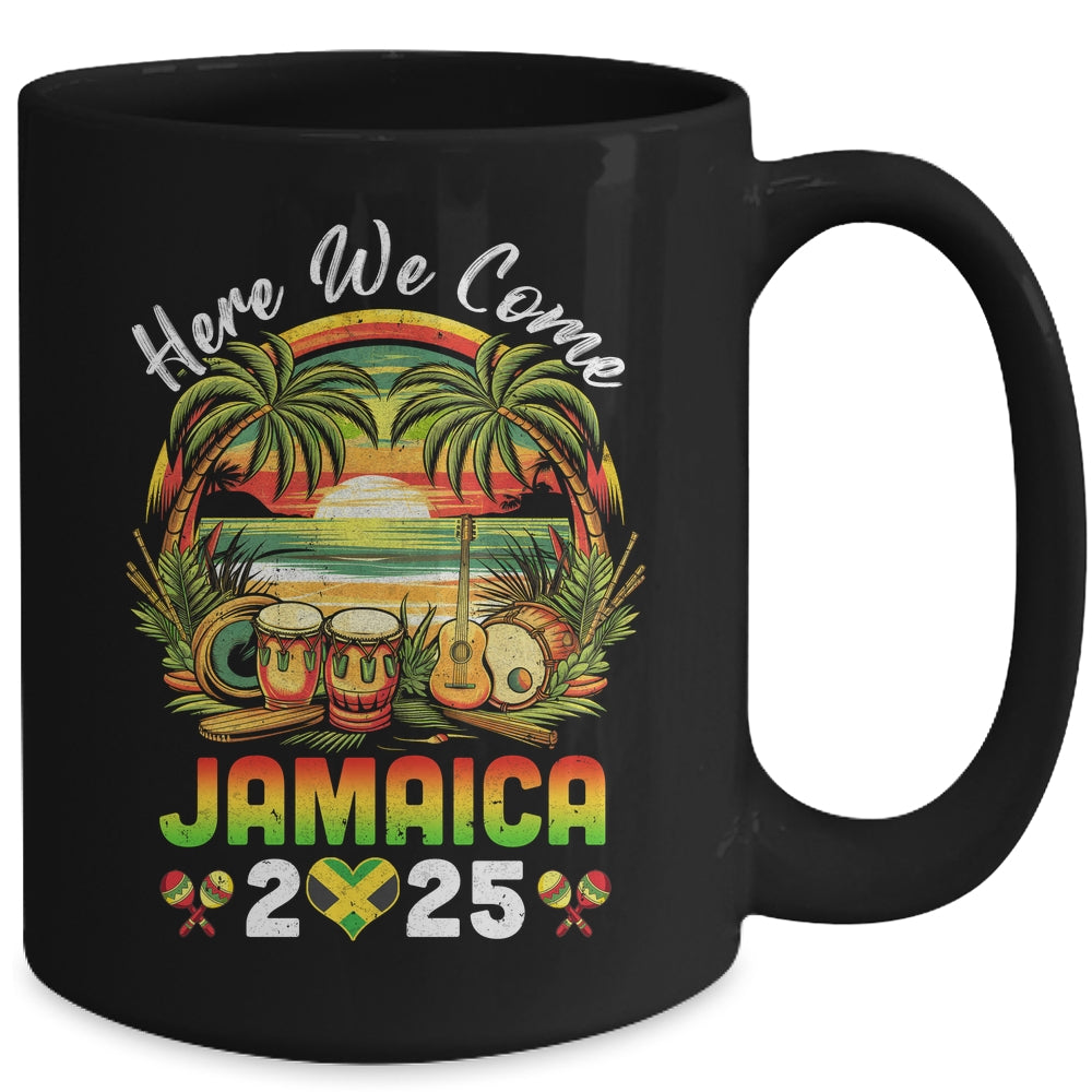 Here We Come Jamaica 2025 Girls Trip Family Summer Vacation Mug | siriusteestore