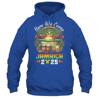 Here We Come Jamaica 2025 Girls Trip Family Summer Vacation Shirt & Tank Top | siriusteestore