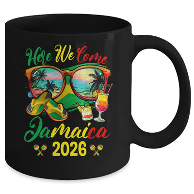 Here We Come Jamaica 2026 Family Vacation Matching Group Mug | siriusteestore
