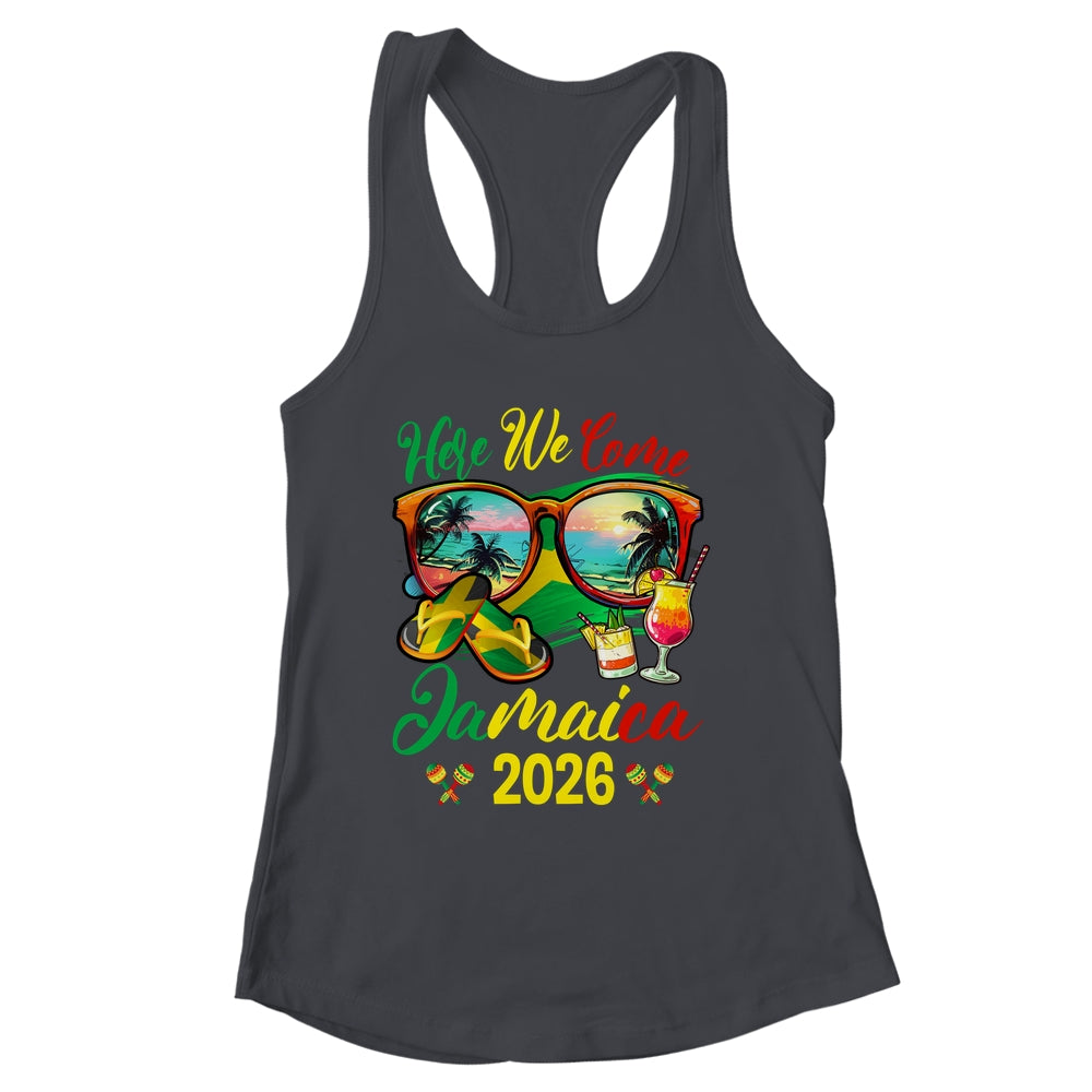 Here We Come Jamaica 2026 Family Vacation Matching Group Shirt & Tank Top | siriusteestore