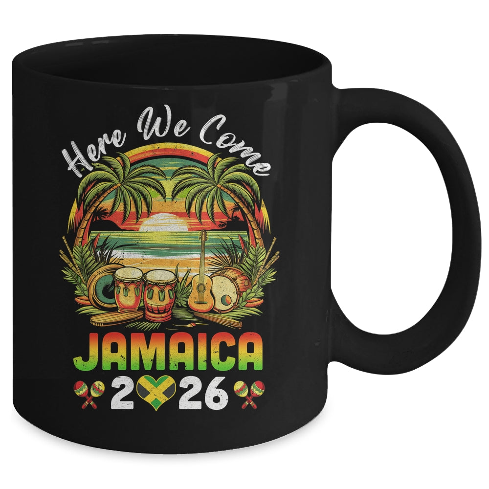 Here We Come Jamaica 2026 Girls Trip Family Summer Vacation Mug | siriusteestore