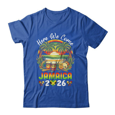Here We Come Jamaica 2026 Girls Trip Family Summer Vacation Shirt & Tank Top | siriusteestore