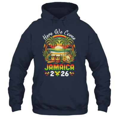 Here We Come Jamaica 2026 Girls Trip Family Summer Vacation Shirt & Tank Top | siriusteestore