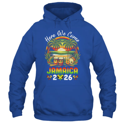 Here We Come Jamaica 2026 Girls Trip Family Summer Vacation Shirt & Tank Top | siriusteestore