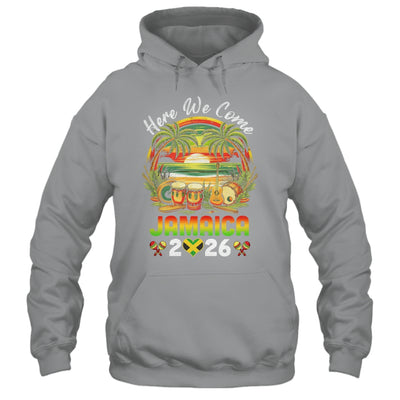 Here We Come Jamaica 2026 Girls Trip Family Summer Vacation Shirt & Tank Top | siriusteestore