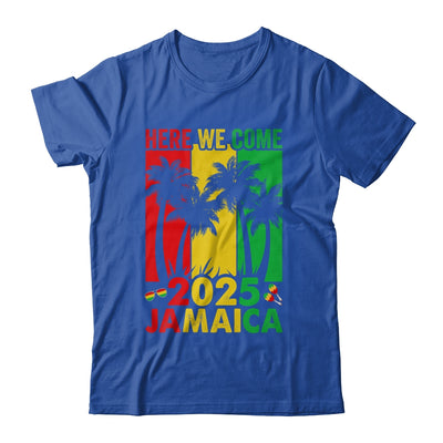 Here We Come Matching Family Vacation Trip Jamaica 2025 Shirt & Tank Top | siriusteestore